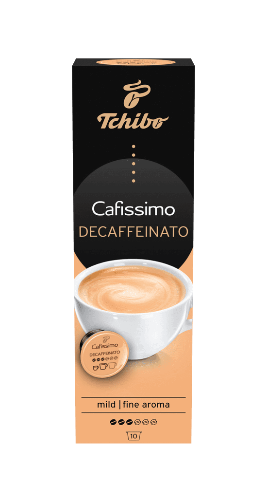 Tchibo Cafissimo Caffé Crema Decaffeinated 8x10 kapsúl